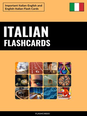 cover image of Italian Flashcards